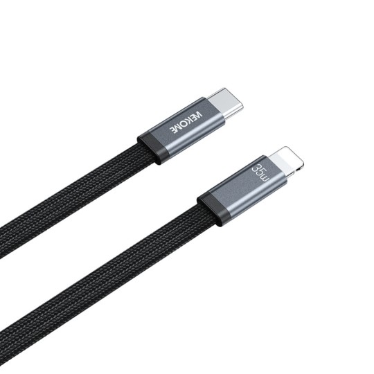 WK WDC-C17 Καλώδιο Φόρτισης USB-C σε Lightning PD 35W 1.2m Μαύρο