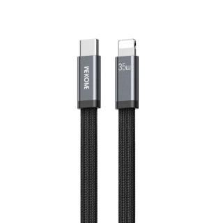WK WDC-C17 Καλώδιο Φόρτισης USB-C σε Lightning PD 35W 1.2m Μαύρο