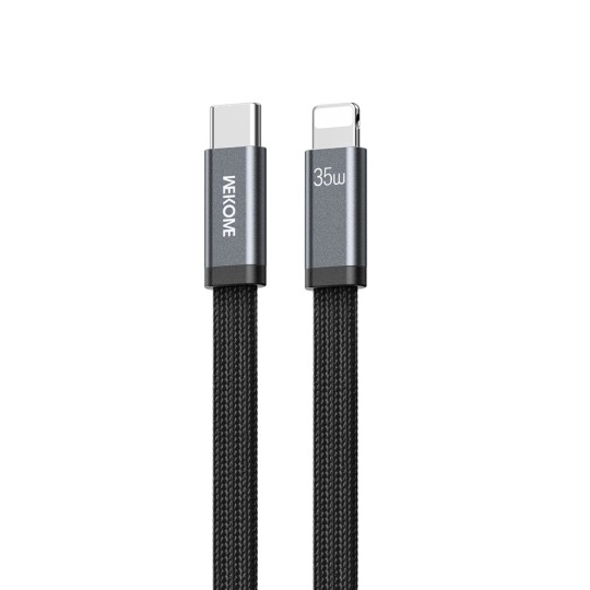WK WDC-C17 Καλώδιο Φόρτισης USB-C σε Lightning PD 35W 1.2m Μαύρο