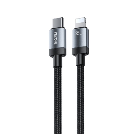 WDC-99 Καλώδιο Φόρτισης USB-C to Lightning PD 35W 1m Μαύρο