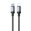 WDC-99 Καλώδιο Φόρτισης USB-C to Lightning PD 35W 1m Μαύρο