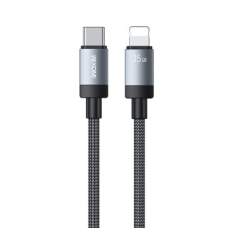 WDC-99 Καλώδιο Φόρτισης USB-C to Lightning PD 35W 1m Μαύρο