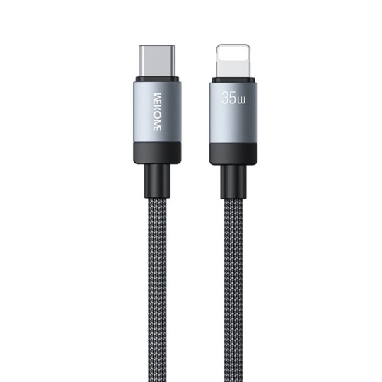 WDC-99 Καλώδιο Φόρτισης USB-C to Lightning PD 35W 1m Μαύρο