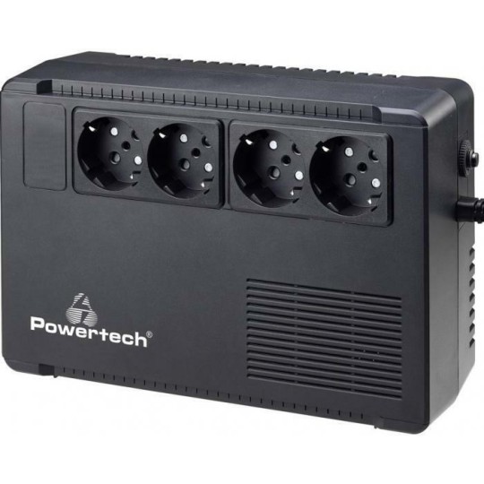 Powertech PT-950C UPS Line Interactive 950VA/570W 4x Schuko