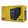 Powertech PT-1296 UPS Line Interactive με Οθόνη 1100VA 660W 2x Schuko
