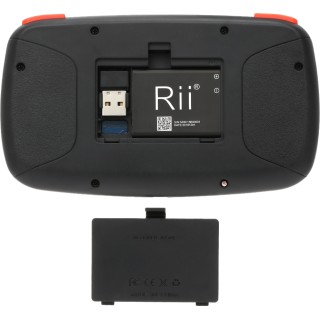 RIITEK RT-MINII4 Ασύρματο Mini Πληκτρολόγιο i4 Backlit Bluetooth & 2.4GHz Μαύρο