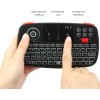RIITEK RT-MINII4 Ασύρματο Mini Πληκτρολόγιο i4 Backlit Bluetooth & 2.4GHz Μαύρο