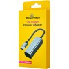 POWERTECH PT-1454 Αντάπτορας Δικτύου USB, 1000Mbps Ethernet Γκρι