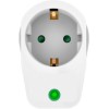 POWERTECH PT-996 Αντάπτορας Ρεύματος, 1 Θέση schuko, 16A, 3680W, Λευκός