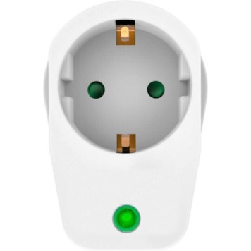 POWERTECH PT-996 Αντάπτορας Ρεύματος, 1 Θέση schuko, 16A, 3680W, Λευκός