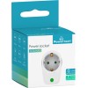 POWERTECH PT-996 Αντάπτορας Ρεύματος, 1 Θέση schuko, 16A, 3680W, Λευκός