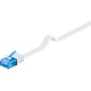 GOOBAY 96380 Καλώδιο Δικτύου  CAT 6A U/UTP, flat, 500MHz, Copper, 15m, Λευκό