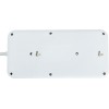 POWERTECH PT-1534 Πολύπριζο Ασφαλείας , 8 Θέσεων, 16A, 1.5m, Λευκό