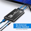 POWERTECH CAB-H164 Video Capture , HDMI/USB Σύνδεση, 4K/60Hz, Μαύρο
