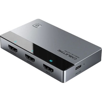 POWERTECH CAB-H164 Video Capture , HDMI/USB Σύνδεση, 4K/60Hz, Μαύρο