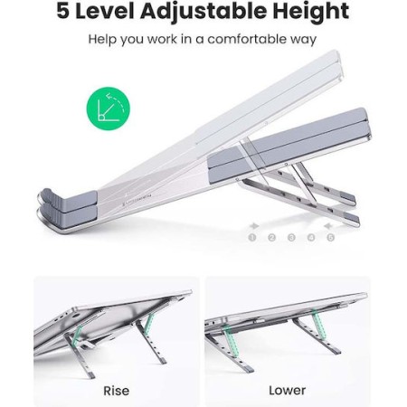 Ugreen LP451 Stand for Laptop up to 17.3" Silver 40289