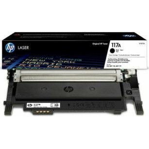 HP 117A Toner Laser Εκτυπωτή Μαύρο 1000 Σελίδων (W2070A)