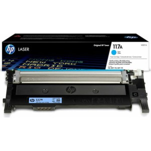 HP 117A Toner Laser Εκτυπωτή Κυανό 700 Σελίδων (W2071A)