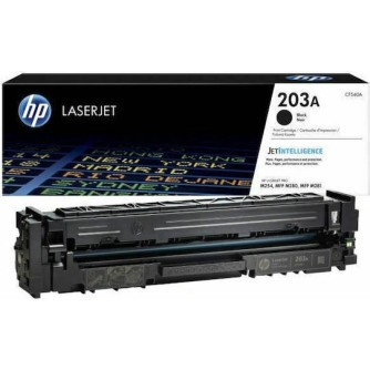 HP 203A Γνήσιο Toner Laser Εκτυπωτή Μαύρο High Yield 1400 Σελίδων (CF540A)