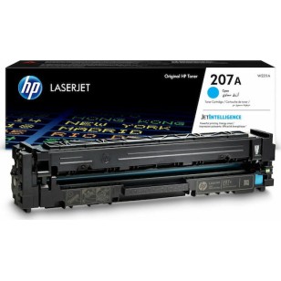 HP 207A Original Toner Laser Printer Cyan 1250 Pages (W2211A)