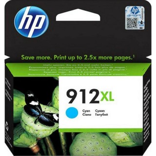 HP 912XL Γνήσιο Μελάνι Εκτυπωτή InkJet Κυανό (3YL81AE) HP 912XL Γνήσιο Μελάνι Εκτυπωτή InkJet Κυανό (3YL81AE)