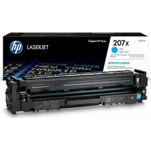 HP 207X Γνήσιο Toner Laser Εκτυπωτή Κυανό High Yield 2450 Σελίδων (W2211X)