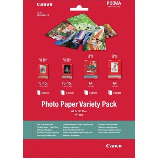 Canon VP-101 Φωτογραφικό Χαρτί Variety Pack A4 (21x30) για Εκτυπωτές Inkjet 20 Φύλλα