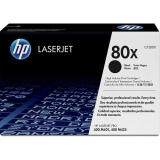 HP 80X Original Toner Laser Printer Black High Yield 6900 Pages (CF280X)