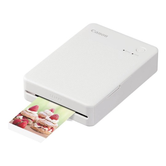 Canon Selphy QX20 Thermal Photo Printer with Wi-Fi Sand White