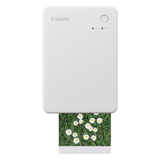 Canon Selphy QX20 Thermal Photo Printer with Wi-Fi Sand White