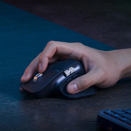 Logitech MX Keys S Combo Ασύρματο Bluetooth Σετ Πληκτρολόγιο & Ποντίκι (920-011614)