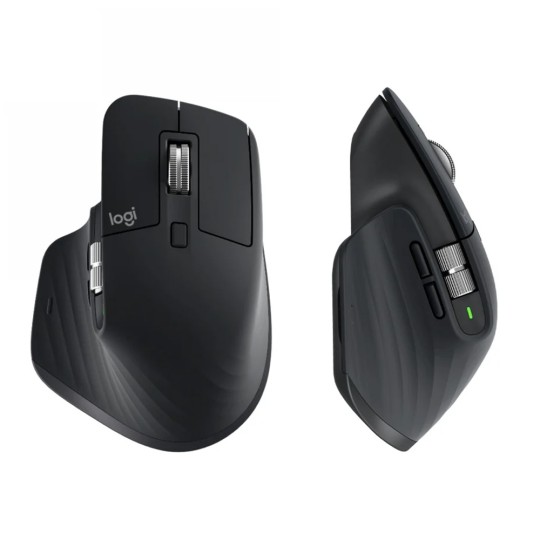 Logitech MX Keys S Combo Ασύρματο Bluetooth Σετ Πληκτρολόγιο & Ποντίκι (920-011614)