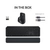 Logitech MX Keys S Combo Ασύρματο Bluetooth Σετ Πληκτρολόγιο & Ποντίκι (920-011614)