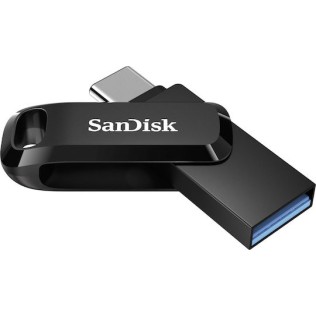Sandisk Ultra Dual Drive Go USB Flash Drive 256GB USB Type-C 3.2 Gen 1 Black (SDDDC3-256G-G46)