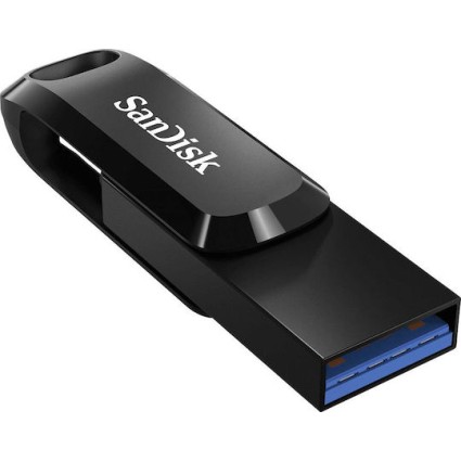 Sandisk Ultra Dual Drive Go USB Flash Drive 256GB USB Type-C 3.2 Gen 1 Black (SDDDC3-256G-G46)
