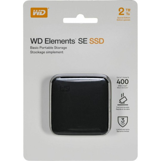 Western Digital WD Elements SE 2TB Black (WDBAYN0020BBK-WESN)
