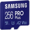 Samsung Pro Plus microSDXC 256GB U3 V30 A2 UHS-I με USB Reader (MB-MD256KB/EU)