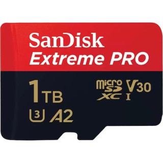 Sandisk Extreme Pro microSDXC 1TB U3 V30 A2 UHS-I με αντάπτορα 200MB/s (SDSQXCD-1T00-GN6MA)