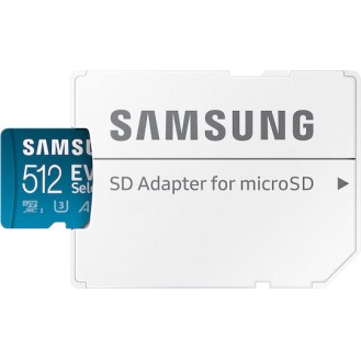 Samsung EVO Select (2024) microSDXC 512GB (MB-ME512SA/EU) Samsung EVO Select (2024) microSDXC 512GB (MB-ME512SA/EU)