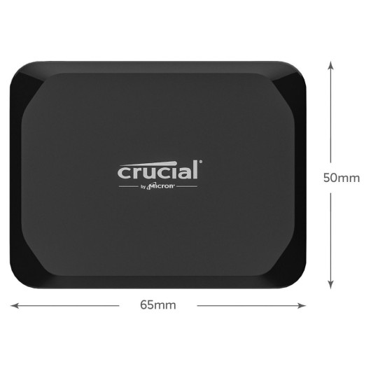 Crucial X9 USB 3.2 Εξωτερικός SSD 4TB 2.5" Μαύρο