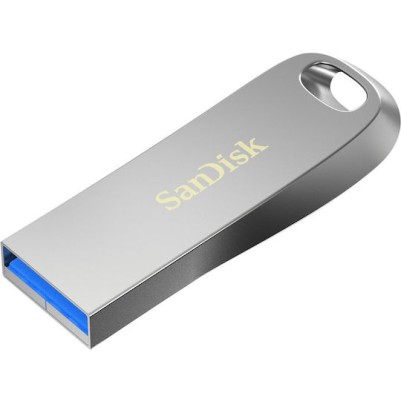 Sandisk Ultra Luxe 256GB USB 3.2 1 Flash Drive Silver (SDCZ74-256G-G46)
