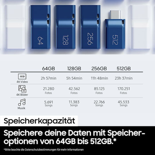 Samsung 512GB USB 2.0 Stick Gray