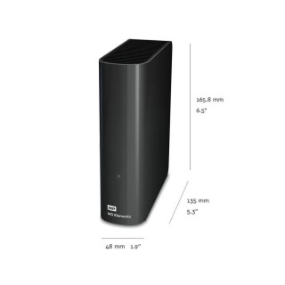 Western Digital Elements Desktop USB 3.0 External 3.5" HDD 10TB Black