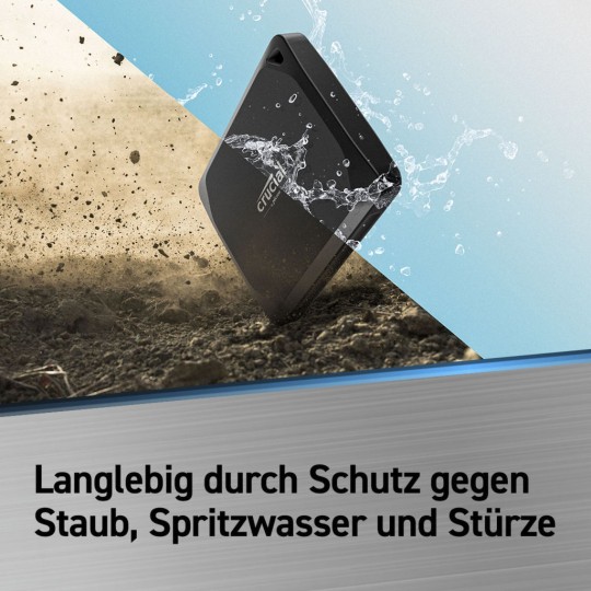 Crucial X10 Pro 1TB Εξωτερικός SSD USB 3.2 Gen2 Portable Black CT1000X10PROSSD9