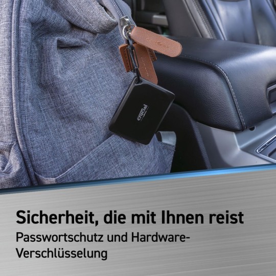 Crucial X10 Pro 1TB Εξωτερικός SSD USB 3.2 Gen2 Portable Black CT1000X10PROSSD9