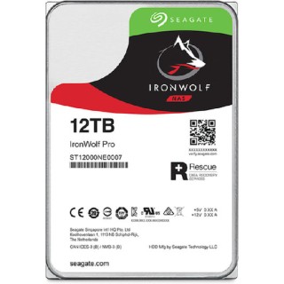 Seagate Ironwolf 12TB 7200 RPM SATA III 6Gb/s 3.5" Internal NAS CMR Hard Drive