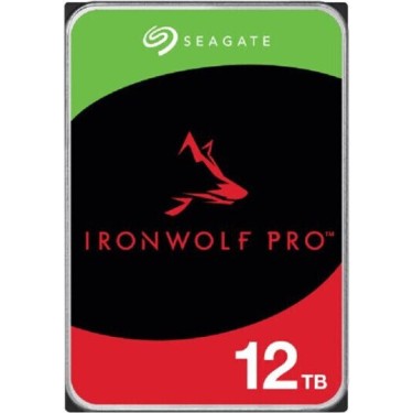 Seagate Ironwolf 12TB 7200 RPM SATA III 6Gb/s 3.5" Internal NAS CMR Hard Drive