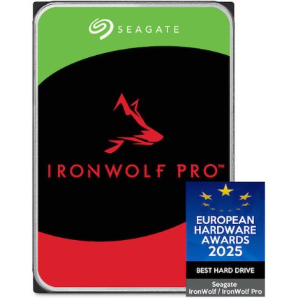 Seagate Ironwolf 12TB 7200 RPM SATA III 6Gb/s 3.5" Internal NAS CMR Hard Drive