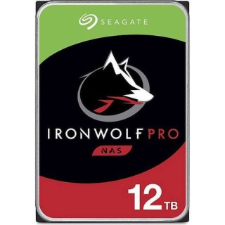 Seagate Ironwolf 12TB 7200 RPM SATA III 6Gb/s 3.5" Internal NAS CMR Hard Drive