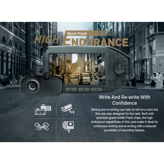 Silicon Power V30 microSDXC 64GB U3 V30 A1 UHS-I 100MB/s With Adapter